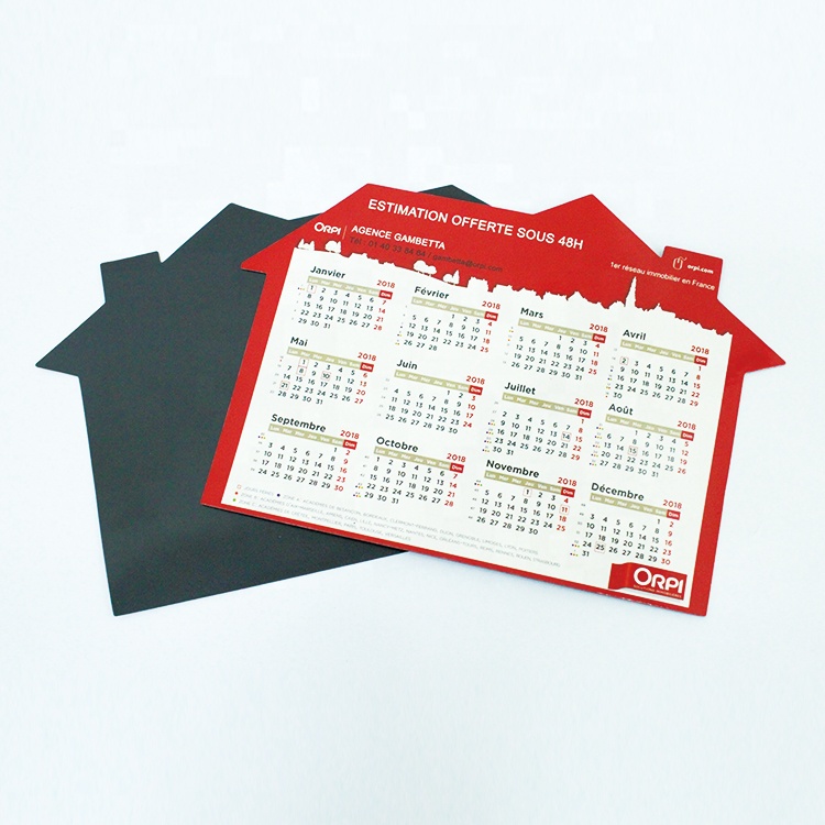 2023 низкая цена бесплатный дизайн рекламный мягкий магнитный календарь магнит на холодильник
