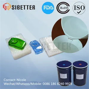 Clear Liquid Silicone Rubber 40 shore, Silicone for Rapid Prototype
