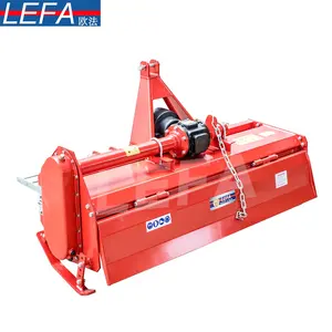 Kleine Landbouwtractor Helmstok 3-Punt Licht Duty Rotary Tiller Rototiller Tractor Rotavator Met Ce