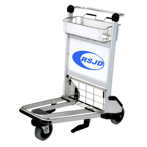3 roulette d'aéroport en aluminium de chariot à chariot avec frein - Product Image 4