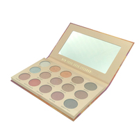 Emballage de fard à paupières, palette personnalisée en carton, vide, simple