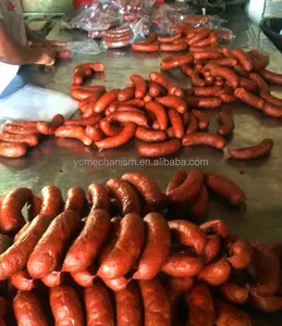 Sausage Making Machine Price ZXL-500 Industrial Smoked Meat Making Machine Commercial Smoky Sausage Smokehouse