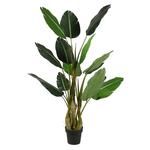 ต้นไม้เทียมกระถางต้นไม้พลาสติกสีเขียว,สไตล์นอร์ดิก - Product Image 6
