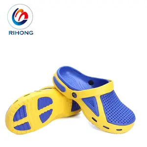 Производитель Гуанчжоу, специальное изготовление, логотип, противоскользящие уличные садовые туфли, мужские пенопластовые тапки eva
