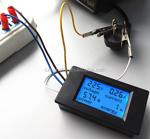 Voltímetro y Medidor de Energía Digital LCD DC 80-260V 19A, Clase de Precisión 1%, Monofásico, Sunstar <span class=keywords><strong>DSD</strong></span> - Product Image 4