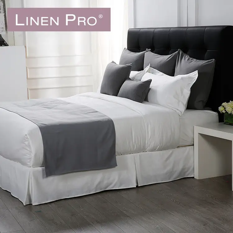 LinenPro Applique 5 Star Hotel Bedsheet Bed Cover Set