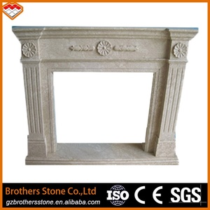 Idée de contour de cheminée en marbre blanc, contour de cheminée en <span class=keywords><strong>carreaux</strong></span> de marbre, installation facile, style personnalisé - Product Image 6