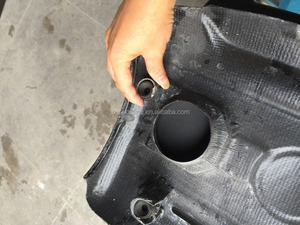 Jc Sportline Auto Fiber de carbone remplacement Engine Valve Cover Fit pour VW GOLF VI 6 MK6 GTI SCIROCCO - Product Image 5