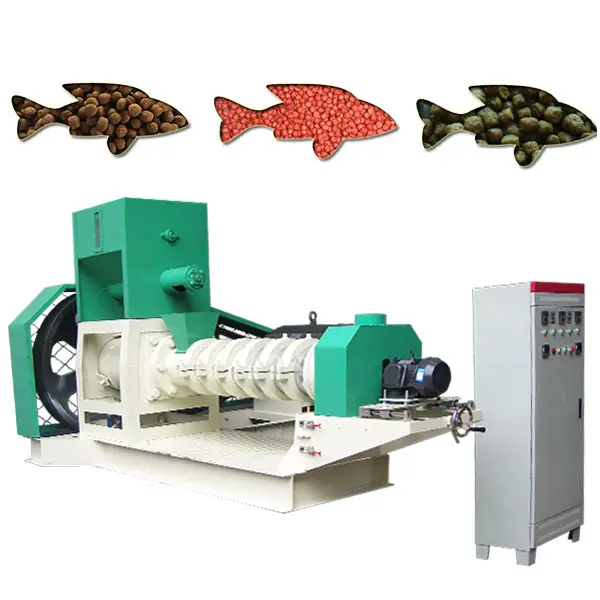 Equipo de Agricultura, máquina de pellets de pescado para hacer alimentos flotantes para peces, máquina de fabricación de pellets