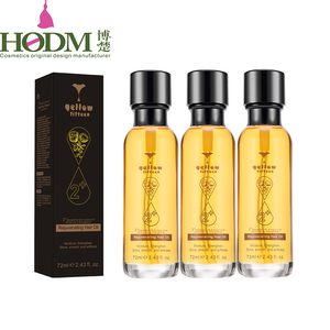 Geel fitteen 2 + macadamia olie en kokosolie verjongende natuurlijke haar olie producten bulk groothandel - Product Image 5