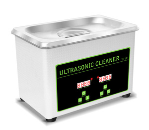<span class=keywords><strong>Bain</strong></span> de <span class=keywords><strong>nettoyage</strong></span> ultrasonique pour lunettes 0,8 L 35 W Or, certifié CE, pour outils - Product Image 3