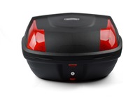 Étui noir pour moto, 2 casques, top, couleur noire
