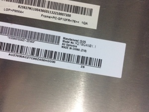 Pannello LCD AUO 4K da <span class=keywords><strong>27</strong></span> pollici, 3840x2160 UHD, M270QAN01.1 - Product Image 2