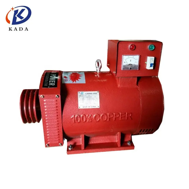 KADA ST-10KW 220 v เครื่องกำเนิดไฟฟ้ากระแสสลับเดี่ยว 100% ทองแดง 10kw เครื่องกำเนิดไฟฟ้ากระแสสลับ