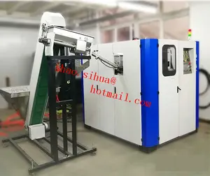 Fabrika yapımı Servo Motor 6 kavite 6000BPH şişe üflemeli kalıplama makinesi kozmetik şişe