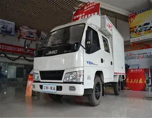 JMC فان شاحنة بضائع 1ton 100hp كابينة مزدوجة الصفوف للبيع 008615826750255 (واتس اب)