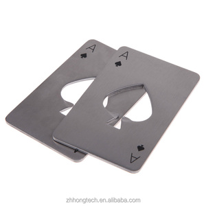 Sáng Tạo Poker Card Hình Chai Mở Thép Không Gỉ Bia Rượu Soda Dụng Cụ Mở Bar Dụng Cụ Nhà Bếp - Product Image 3