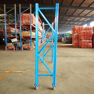 Giá để quần áo bằng thép nhiều tầng, siêu bền, rất phổ biến, có bánh xe và kệ, chống ăn mòn, dành cho cửa hàng quần áo - Product Image 6