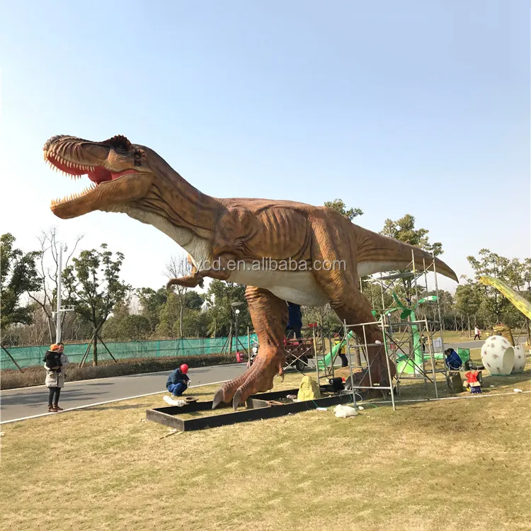 Gute qualität verkaufen gut jurassic simulation walking dinosaurier modell made in china