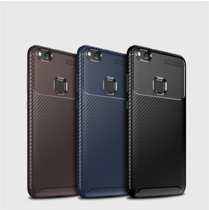 Autofocus Carbon Fiber Tpu Telefoon Case Voor Huawei p10 Lite Cover voor huawei nova lite case