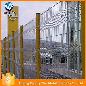 Usine <span class=keywords><strong>Nylofor</strong></span> <span class=keywords><strong>3D</strong></span> PVC treillis métallique Soudé enduit clôture (Fabricant) - Product Image 1