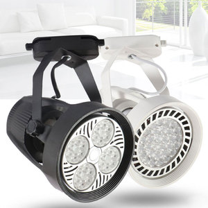 TIWIN <span class=keywords><strong>blanc</strong></span> et noir couleur COB 100-240 V <span class=keywords><strong>blanc</strong></span> chaud 1200lm 15 w piste LED spot - Product Image 3
