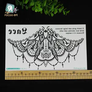 BC-012/Terbaru 2016 Fashions Perhiasan Seksi Tatoo Palsu Nude Wanita Temporary tattoo Transfer pada dorsum