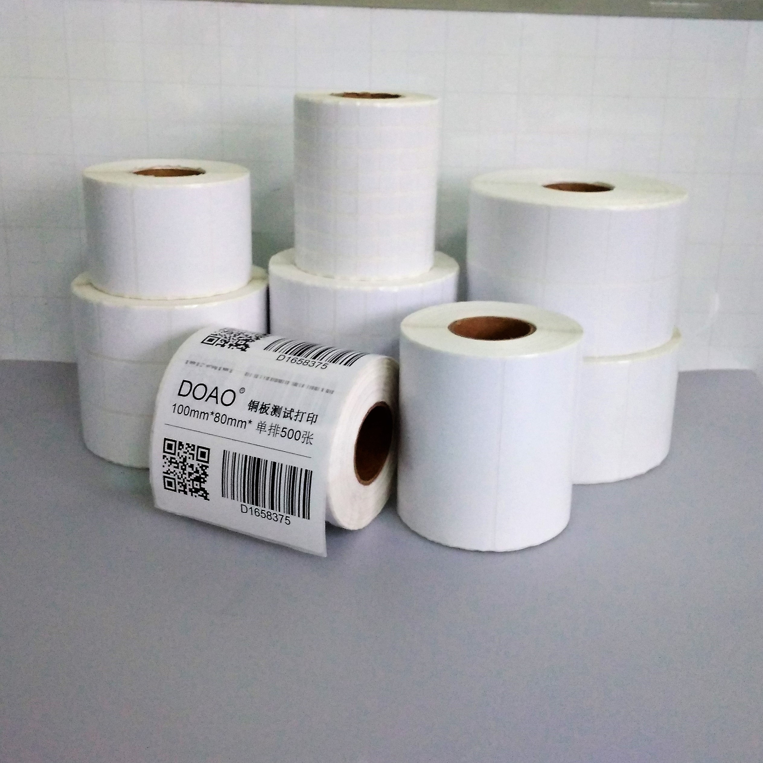 Printer-specific high-quality label sticker printing custom machine roll