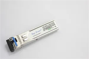 TOP-BIDI-1.25G-20AD/BD modul SFP kompatibel GLC-BX-U serat optik pdf router sfp 20km 1.25G peralatan serat optik