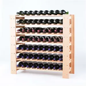 Commercial Merchandising Custom Glass Wood Stainless Steel Retail Store Fixture Red Grape Wine Display Cabinet