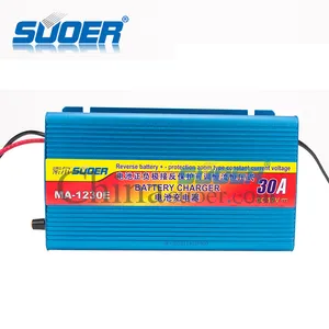 Suoer Hoge Efficiëntie 12 V Vier-fase Batterij Oplader 30A lood-zuur Batterij oplader