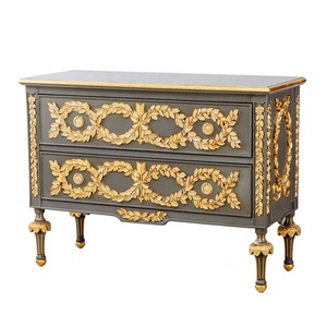 Armoire artistique de Style français, Double seau en <span class=keywords><strong>cuivre</strong></span> et <span class=keywords><strong>bois</strong></span>, décoration intérieure de luxe, <span class=keywords><strong>Table</strong></span> de nuit, livraison gratuite - Product Image 3