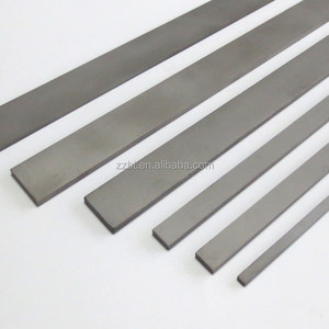 Factory tungsten carbide STB 13 blanks cemented carbide strips price yg8 yg6x tungsten carbide strips and plates with hole