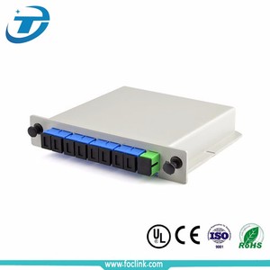 1*8 sợi <span class=keywords><strong>PLC</strong></span> <span class=keywords><strong>Splitter</strong></span> với tiêu chuẩn LGX hộp kim loại, SC/APC - Product Image 3