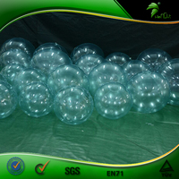 Bling Bling Gonflable Transparent Boule D'eau Gonflable Claire Ballon À Air D'été Piscine Jouet