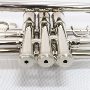 <span class=keywords><strong>Trompette</strong></span> professionnelle en cuivre nickelé standard OEM, tonalité Bb, <span class=keywords><strong>trompette</strong></span> en acier inoxydable bon marché, corps en laiton Bb - Product Image 5