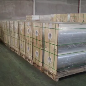 Transparent clear pet films 4,5 100 to 350 micron polyester plastic foils for printing and packing material max 8500 mm width