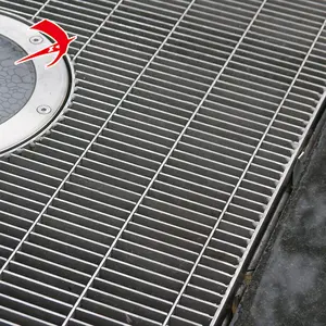 walkway grating canal drainage steel grating for platform