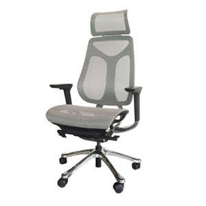 Logo personalizzato ergonomico scrivania <span class=keywords><strong>per</strong></span> bassa dolore posteriore della maglia <span class=keywords><strong>sedia</strong></span> da ufficio in bianco e nero - Product Image 4