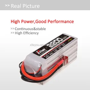 Hohe Rate Lipo batterie 11,1 v 3 s 2200 mah 35c für RC Modelle