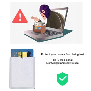 Manchon de Protection antivol d'<span class=keywords><strong>identité</strong></span> pour hommes et femmes, le plus récent, Premium Enveloppes RFID, 20 enveloppes intelligentes, Design correctement - Product Image 5
