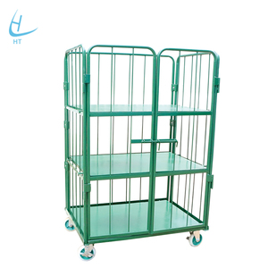 قفص لوجستي قابل للطي من الفولاذ للمستودعات - Product Image 1