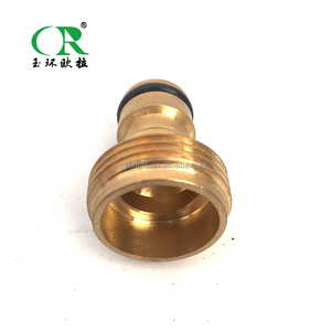 Conectores de manguera de uso familiar para jardín 3/4 y accesorios Adaptadores de accesorios de manguera de jardín Conector de rosca de latón 3/4 - Product Image 6