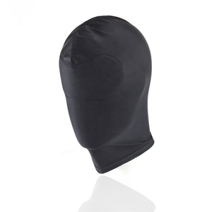 Máscara de Bondage SM con Vendaje Seguro para la Cabeza, Transpirable, con Esponja para los Ojos, Protección Facial para Asfixia - Product Image 4