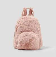 Direkt verkauf heiß verkaufen Mädchen entzückenden pelzigen Rucksack
