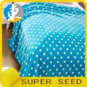 Manta de Polar de Microfibra Tejida SuperSeed Seed-016 100% Poliéster con Diseño de Puntos Cálidos, Anti-Pilling - Product Image 4