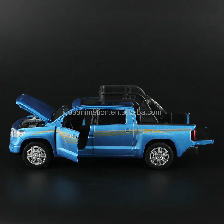 Diecast 1/32 पैमाने में टोयोटा tundra पिक ट्रक कार खिलौना मॉडल निर्माता चीन