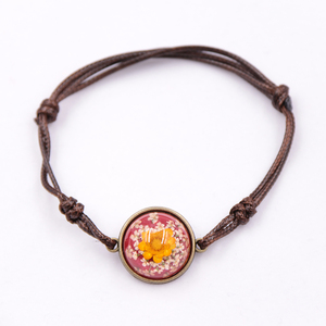 Charm Hawaiian Vriendschap dames sieraden bangle sex, Gevlochten Koord Touw Knoop bloem Armband - Product Image 3