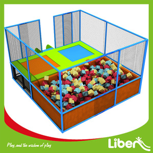 Màu Sắc Tùy Chỉnh Kích Thước Nhảy Mat Với Foam Pool Cho Trẻ Em Quảng Trường Nhỏ Trong Nhà <span class=keywords><strong>Trampoline</strong></span> Công Viên - Product Image 2