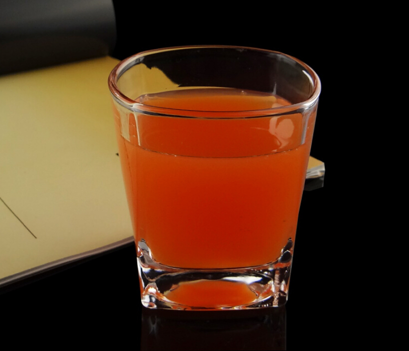 Factory direct supply square whiskey glass cup